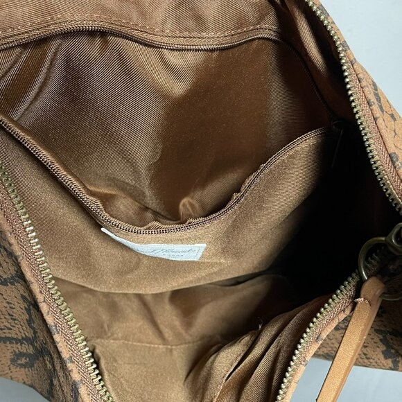 Universal Thread Brown Snake Print Hobo Bag - Picture 10 of 12